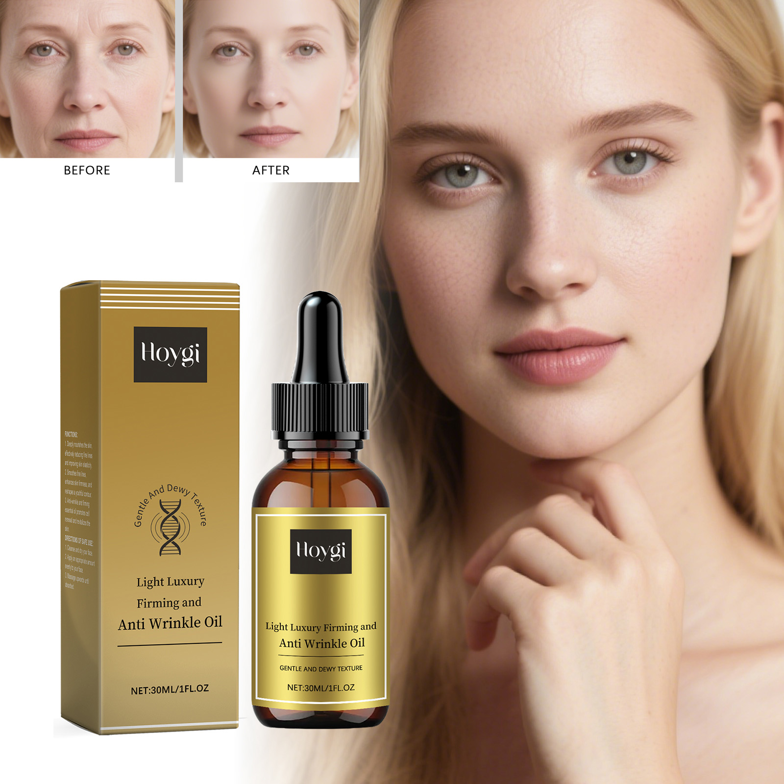 Luxury Skincare Women - Укрепляющее масло для ухода за лицом,
