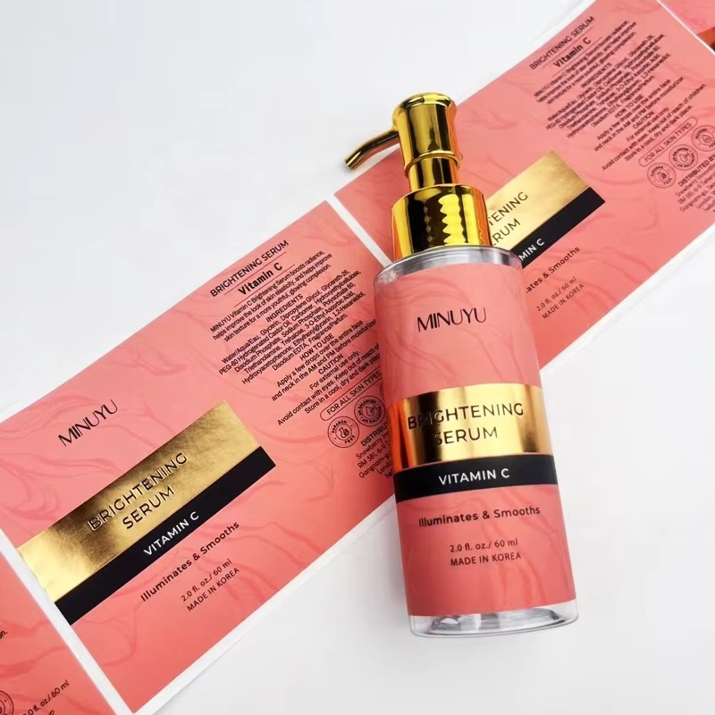 Биоразлагаемые наклейки с прин – обзор и цена Luxury Skincare Labels